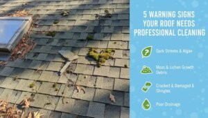 5 Warning Signs Your Roof Needs Professional Cleaning