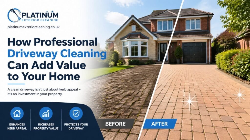 How Professional Driveway Cleaning Can Add Value to Your Home