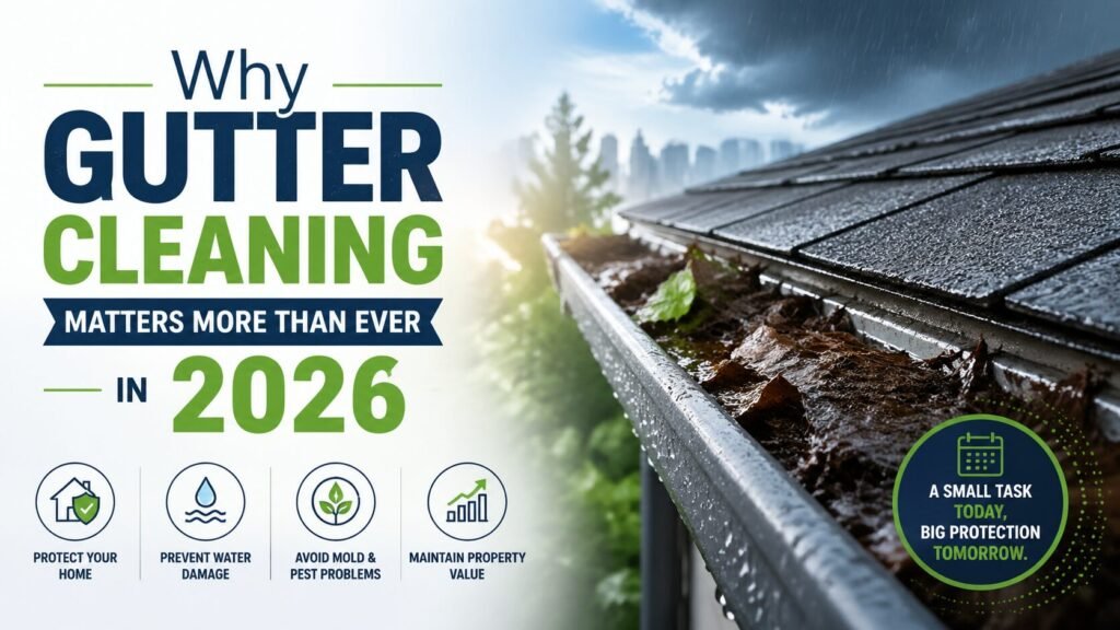 Why Gutter Cleaning Matters More Than Ever in 2026