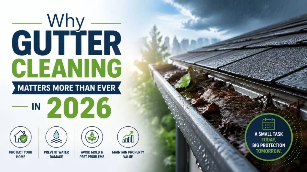 Why Gutter Cleaning Matters More Than Ever in 2026