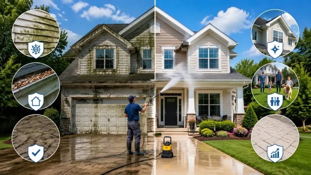 What Are the Benefits of Regular Exterior Cleaning