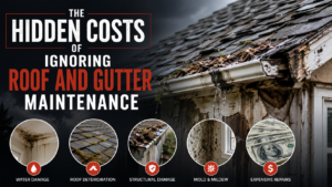 The Hidden Costs of Ignoring Roof and Gutter Maintenance