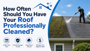 How Often Should You Have Your Roof Professionally Cleaned