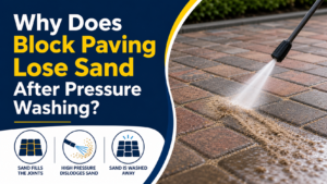 Why Does Block Paving Lose Sand After Pressure Washing